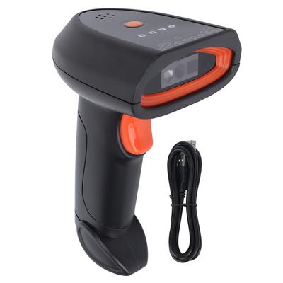 Handheld Barcode Scanner Wireless 2D Barcode AI Intelligent Voice Broadcast Scanner with Receiver