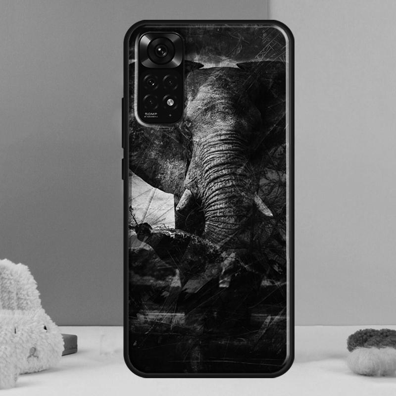Cute Elephant Case For Xiaomi Redmi Note 13 Pro 14 12 11 9 10 9S 10S 11S 12S Redmi 14C 13C 10C 12C Cover