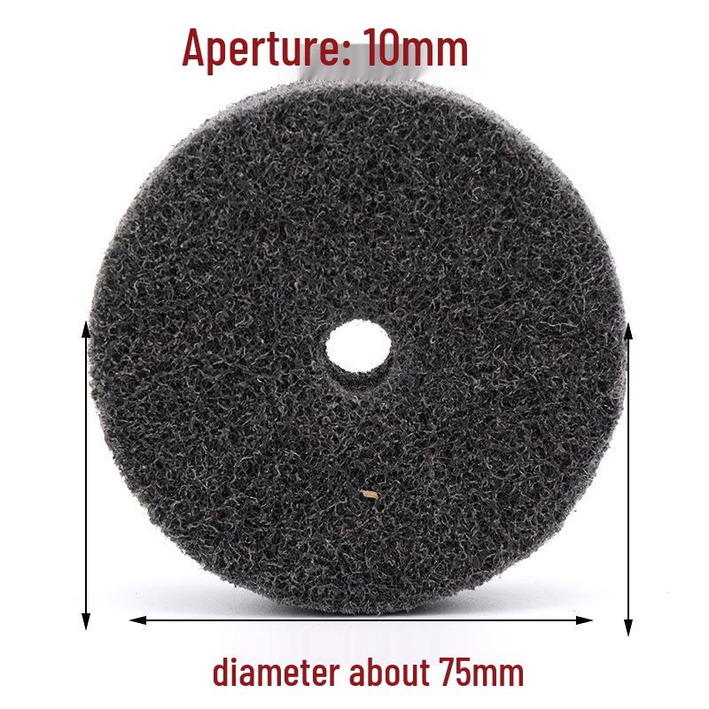 3" Nylon Polishing & Grinding Wheel for Bench Grinder - Non-woven Fiber Wheel