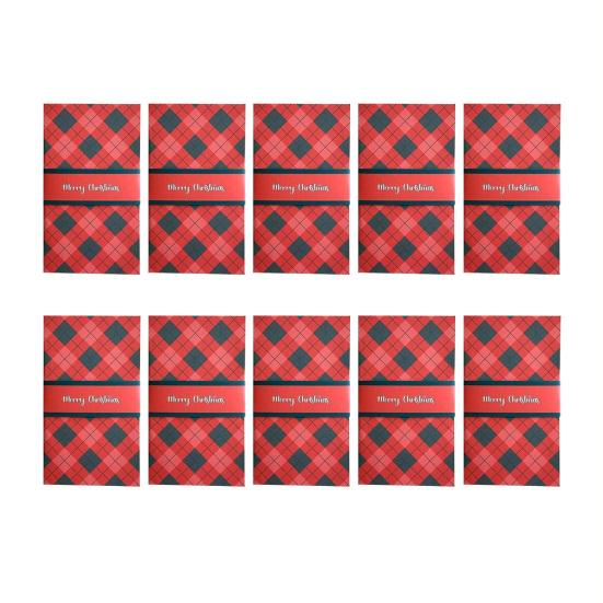 Christmas Gift Card Holder Book Xmas Money And Gift Card Sleeve Book Festive Greeting Card Organizer for Group Gifting And Personalized Wishes