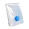 Blue Transparent Vacuum Compression Storage Bag for Jackets & Quilts