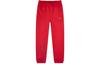 Lab Logo Vintage Classic Fleece Lined Elastic Cuff Knitted Sweatpants Men's Red CD6394-687