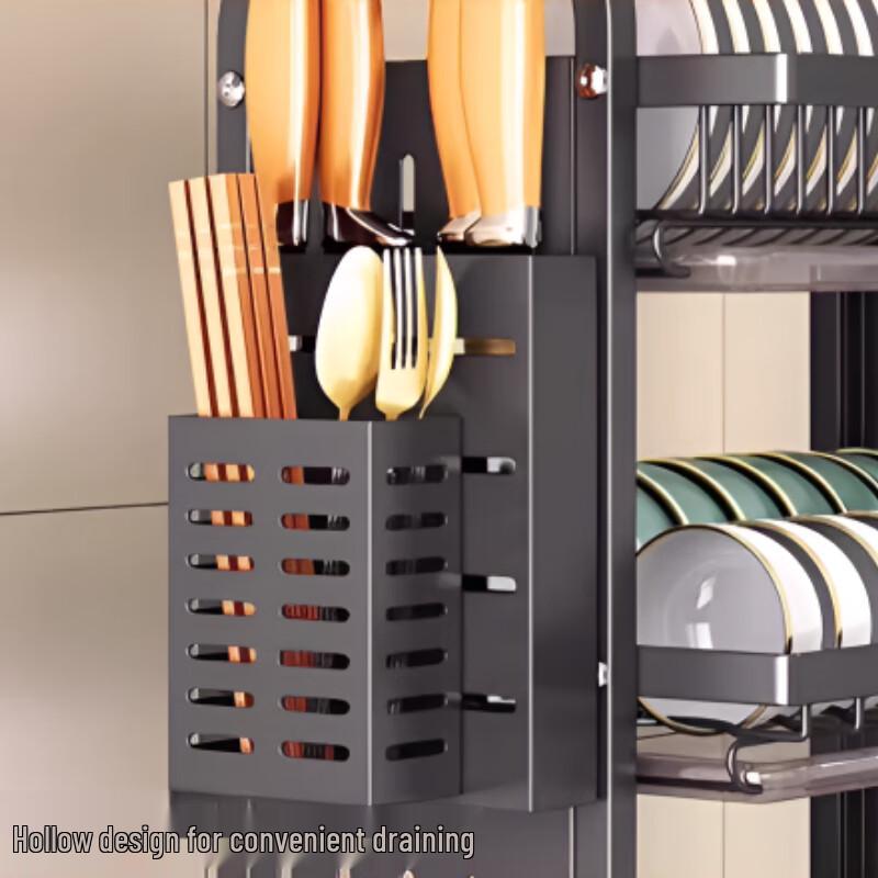 Beifu Kitchen 3-Tier Stainless Steel Dish Drying Rack