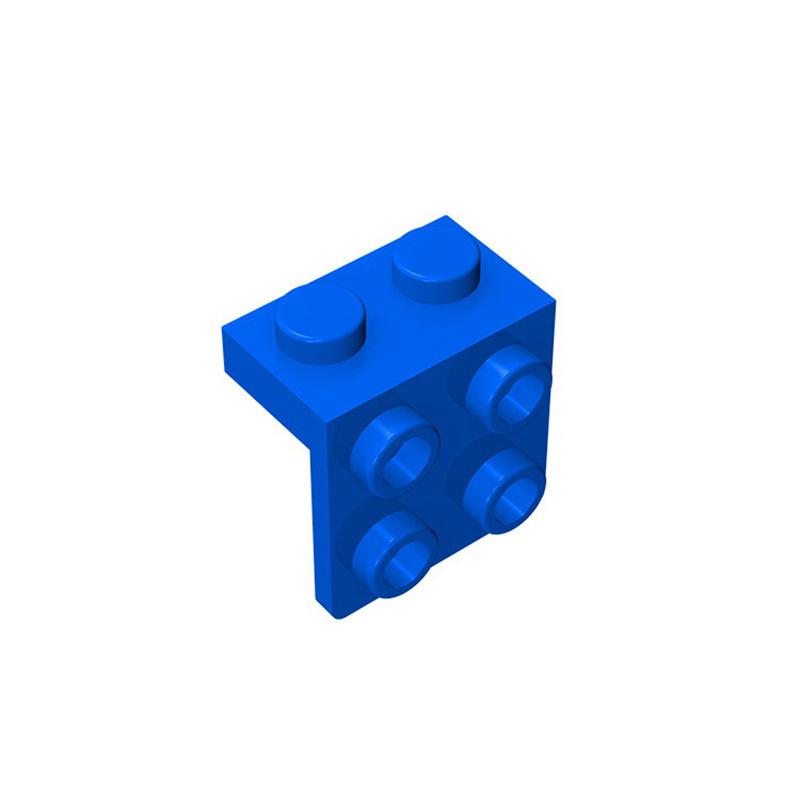 50g/64PCS 44728 Bracket 1x2-2x2 Building Blocks Moc 2+4 Right Angle Parts Compatible with Bricks Children Assembly Toys