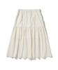 Hilliment Women'S Olive Long Skirt (Ivory)