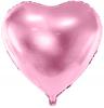 Heart Foil Balloon, 45cm, Light Pink, 1 Pc
