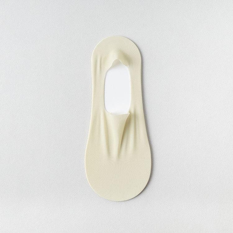 Women's Summer Mesh Boat Socks - Pure Cotton, Low Cut, Invisible, Non-Slip, Casual.