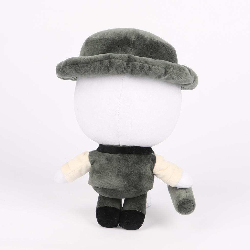 Artful Roblox Detective Style Plush Toy Stuffed Doll Game Peripheral Soft Cartoon Figure For Home Decor Game Fans Kids Gift