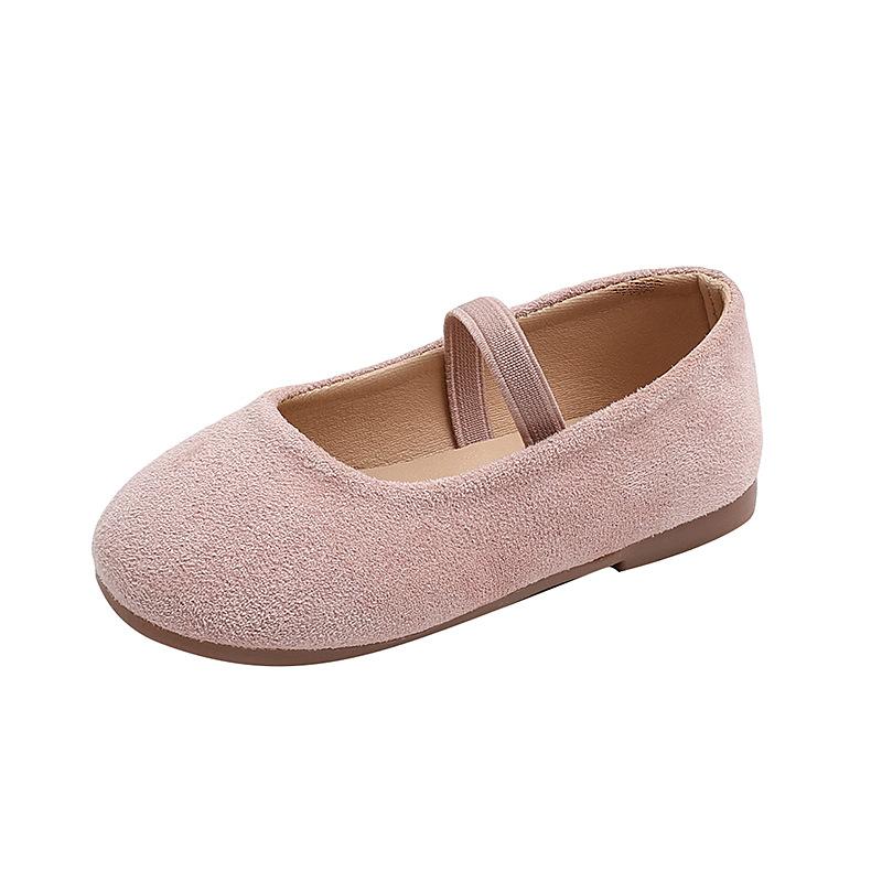 Girls' Cute Candy-Colored Summer Flats, Children's Solid Color Versatile Dance Performance Shoes for Young, Middle, and Older Kids
