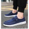 Fashion Fashionable Casual Trendy Men's Breathable Lightweight Lazy One Foot On Canvas Shoes Comfortable Versatile Flat Shoes