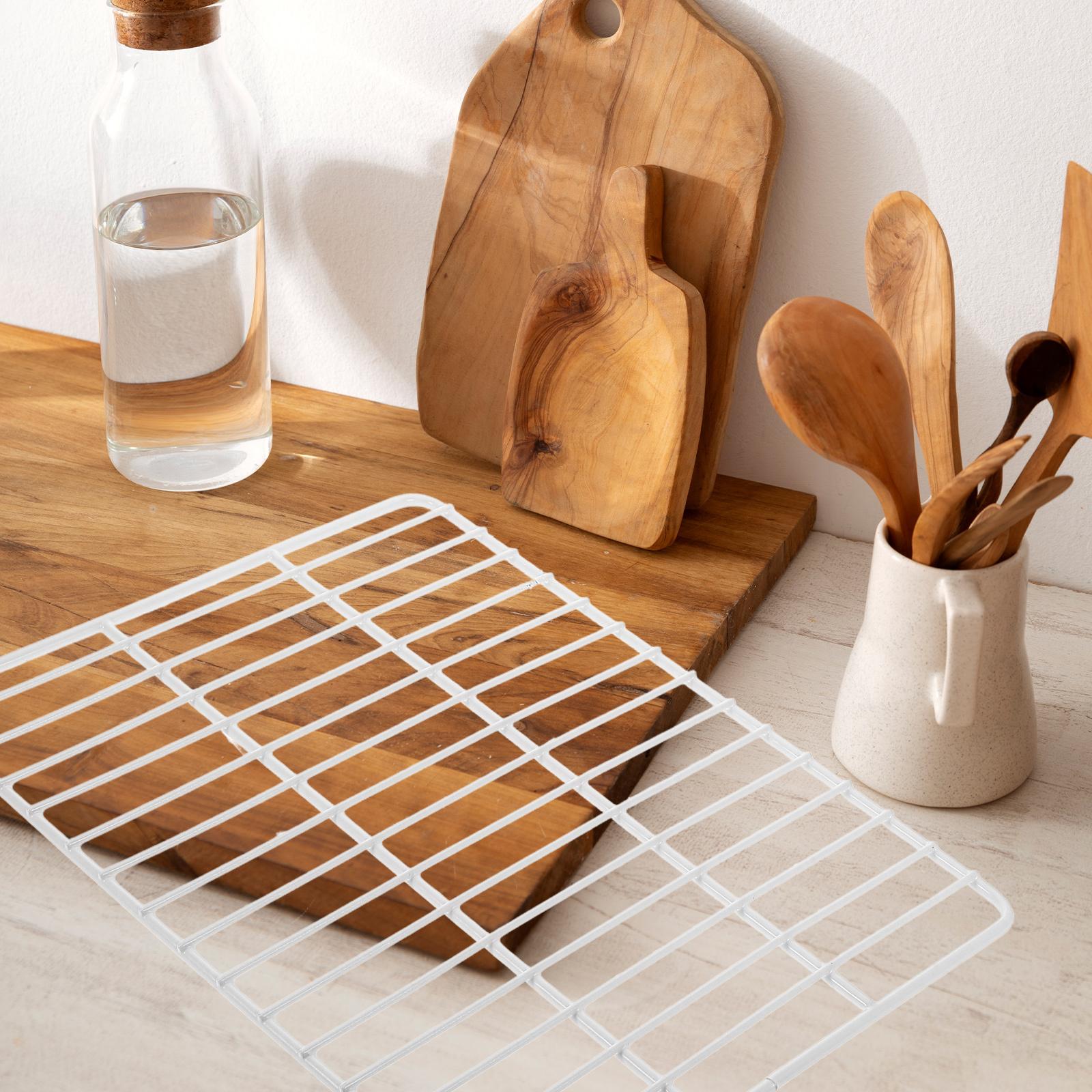 Refrigerator Freezer Organizer Divider Iron Wire Mesh Shelf Commercial Fridge Partition Separator Fridge Mesh Dividers