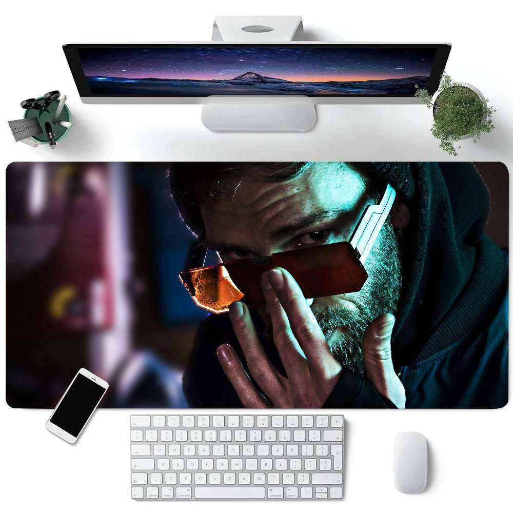 Dexter TV Series Mousepad Large Keyboard Desk Mat Gaming Mouse Pad LockEdge Non-slip Mat