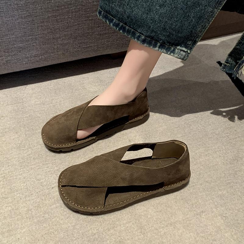 Fashion 2024 Women Shoes Sandals Flat Low Heel Sneakers Casual Gladiator Barefoot Loafers Slip-on Summer Spring Comfortable On Promotion