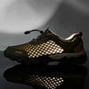 2025 New Plus Size Outdoor Non Slip Male Running Shoes Men Sports Shoes Summer Men's Sneakers Man Sport Gray Aqua Aquatic Beach
