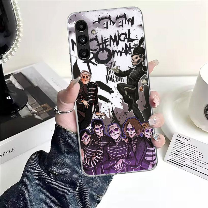 My Chemical Romance MCR Phone Case For Samsung Galaxy A13 A14 A15 A16 A17 A53 A54 A55 A56 A57 A33 A34 A35 A36 A37 A23 A24 A25 A2