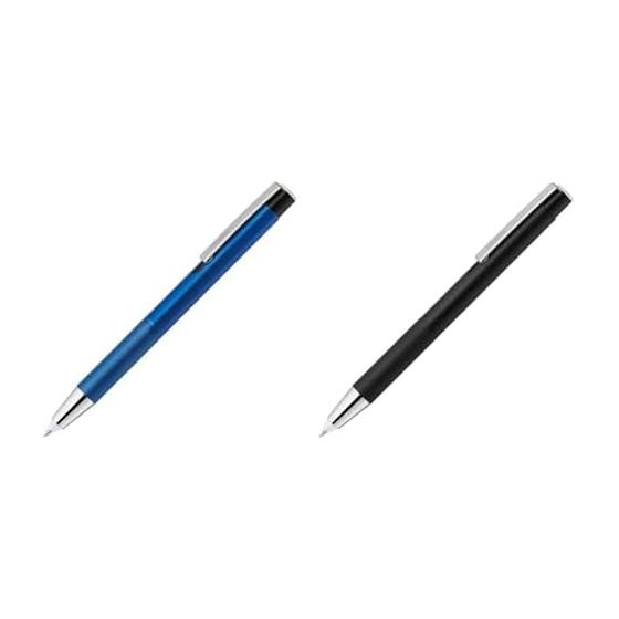 Zebra Lightwrite Oil-Based Ballpoint Pen 0.7mm Blue P-BA96-BL + Lightwrite Oil-Based Ballpoint Pen 0.7mm Black P-BA96-BK