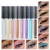 12 Color Single Diamond Liquid Eye Shadow Psychedelic Pearl Shiny Eye Shadow Lying Silkworm Tear Makeup