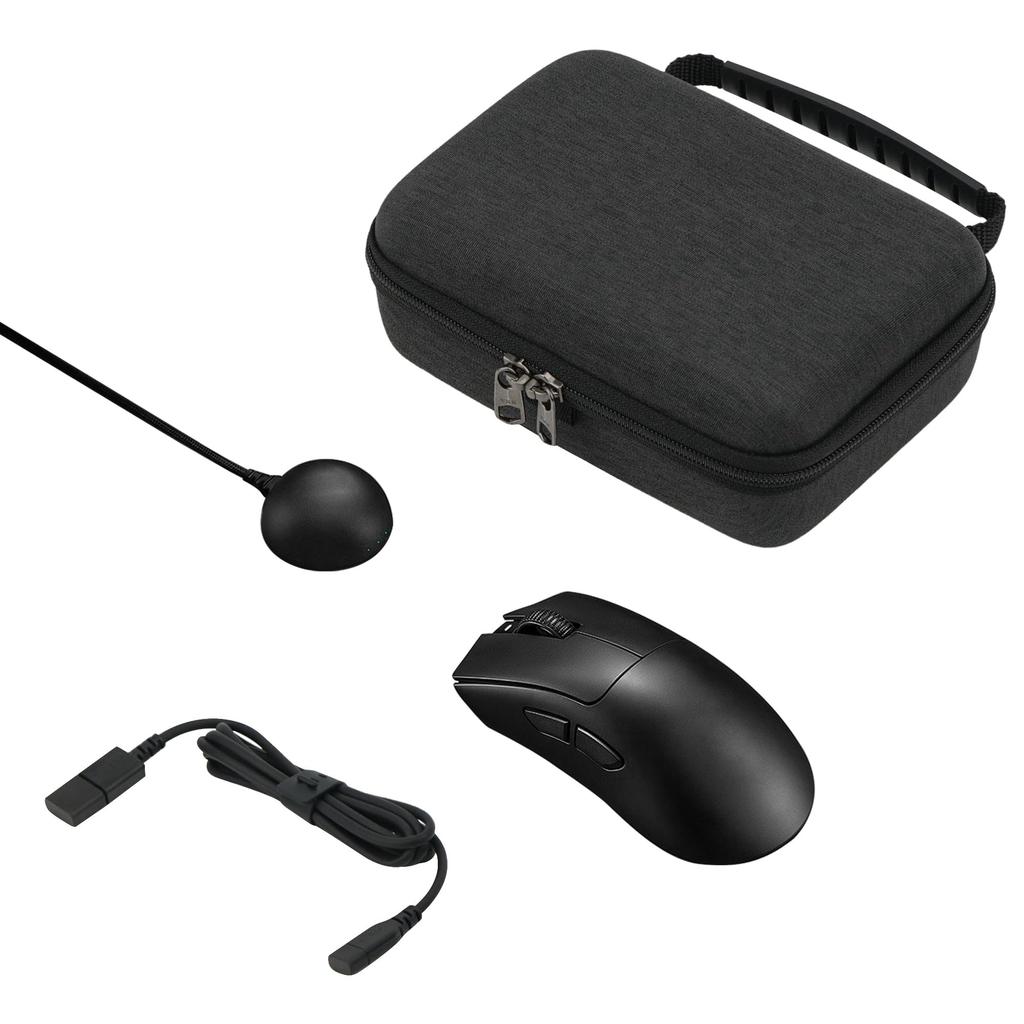 Geekria Mouse Carrying Case Compatible with Razer DeathAdder V4 Pro, DeathAdder V3 Pro, and DeathAdder V3 Wireless, EVA Hard Shell Portable Travel
