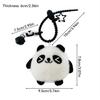 Keychain Holder Cartoon Animal Portable Car Motorcycle Keyring Pendant Ring Bag Decoration Key Chain Jewelry Children
