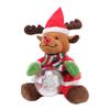 Singing Christmas Toys Playable 3 Songs Electric Plush Singing Dancing Glowing Christmas Toys