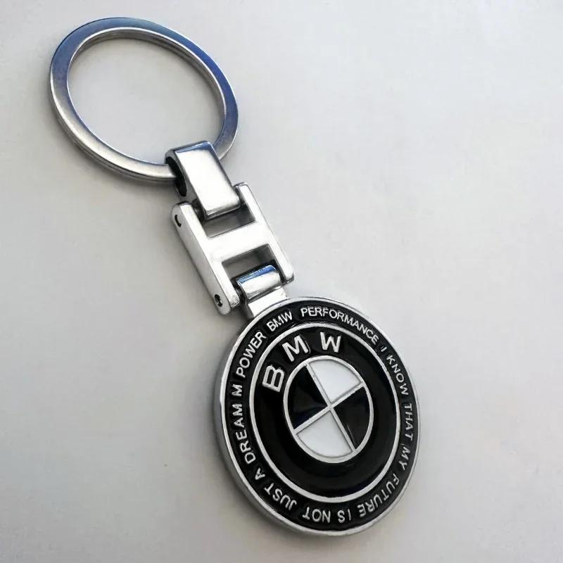 Car Sticker 2024 50th Anniversary New Logo BMW Emblem Luxury Car Keychain For BMW X1 X2 X3 X4 X5 X6 3 5 Series M2 M3 M4 M5 M6 M7