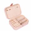 Square Necklace Ring Case Vintage Earring Organizer Lightweight Jewelry Storage Box  Girls