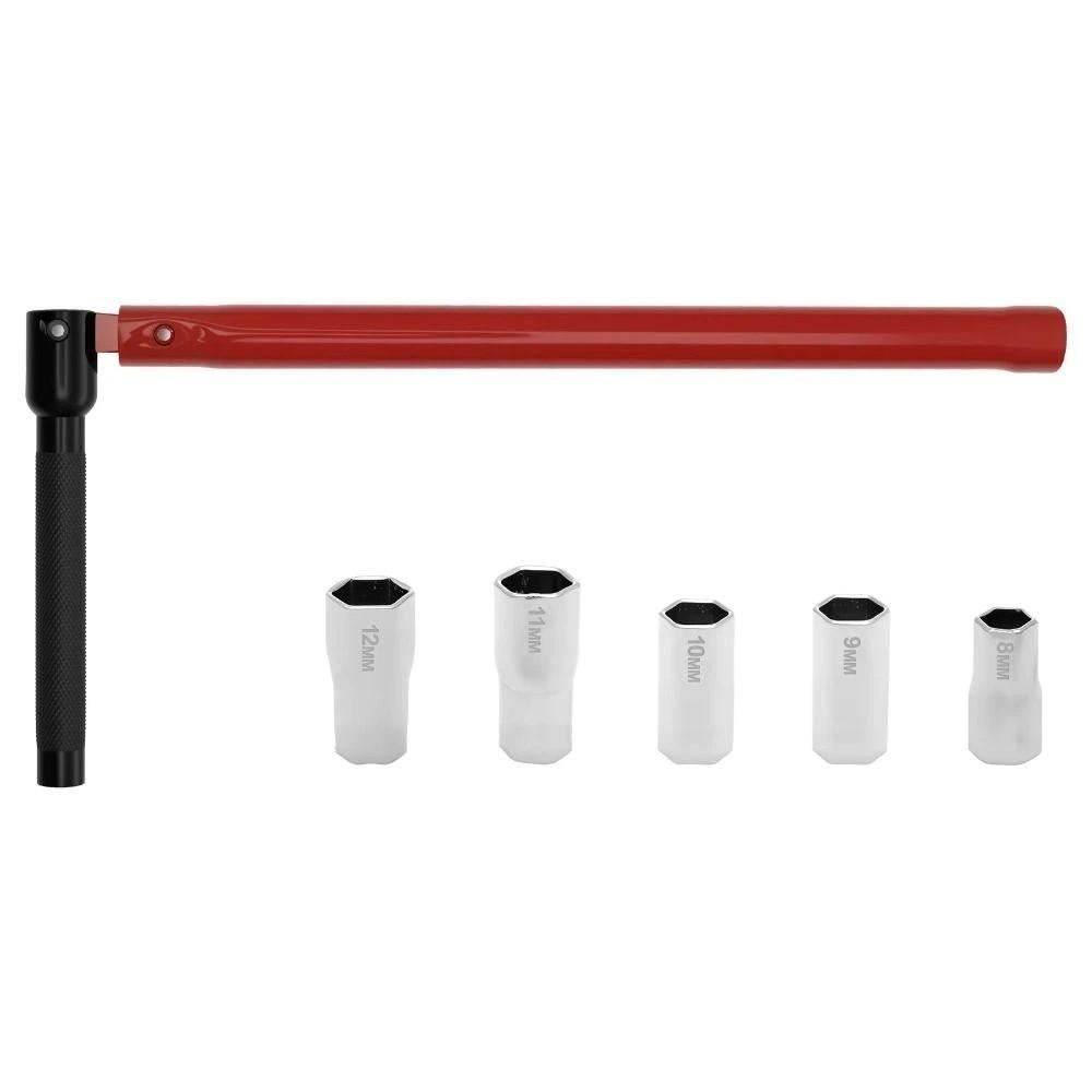 Bar Handle Shower Valve Wrench Adapter Set Labor Saving Socket Wrench Set Durable Hardened Professional Grade Tap Wrench