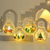 Christmas Candle Lantern Hanging Decorative Ornament Candlestick Tabletop