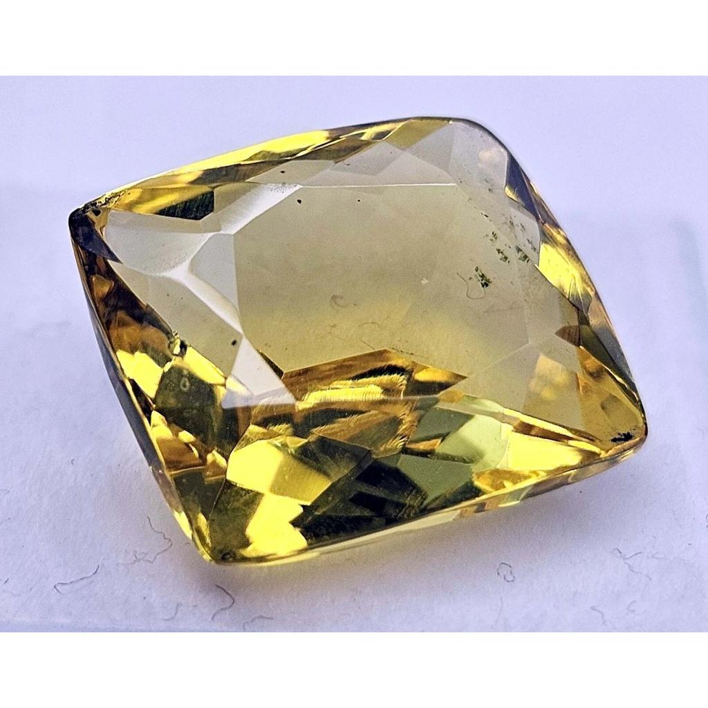 Yellow Color Sapphire 11-13 Ct Cushion Cut Certified Fabulous Loose Gemstone