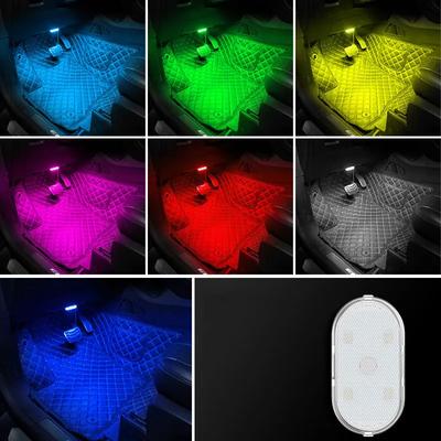 Car LightTouch Sensor USB LED Ambient Lights for Car Wireless Colorful Atmosphere Lamp Auto Interior Decorative Universal