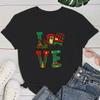 (Premium T-shirt)Women'S Fashion Funny Camping Love Letters Print Women Tshirt Casual Funny T Shirt For Lady Girl Top Tee