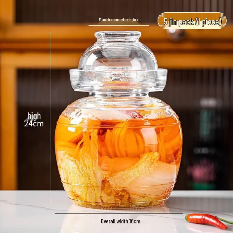 

Dairien Traditional Large Glass Pickling Jar