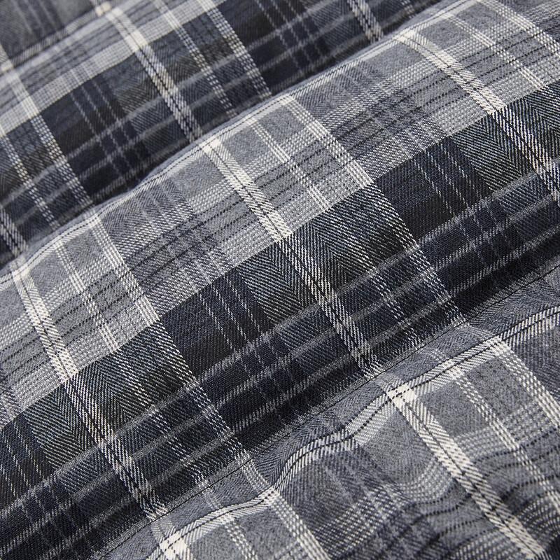 Demana Damen Retro Kontrast Karom Daunen Pufferjacke