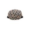 Daks Brown Check Cotton Hunting Cap Dbhe4el01w2