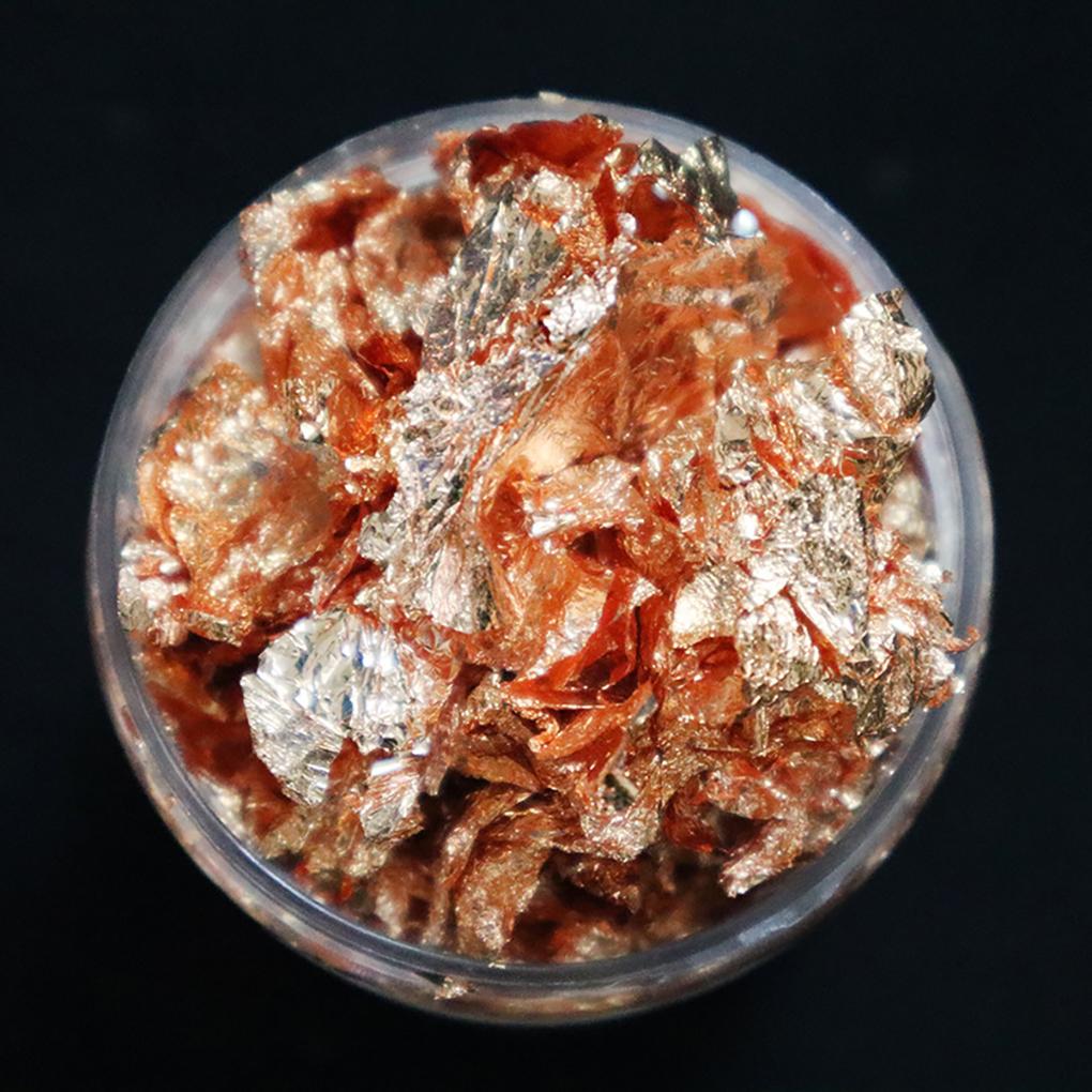 Gold Foil Leaf Festival Cake Dessert Pastry Candy Flakes Bakery Bar Food Dishes Tea Drink Decoration DIY Craft