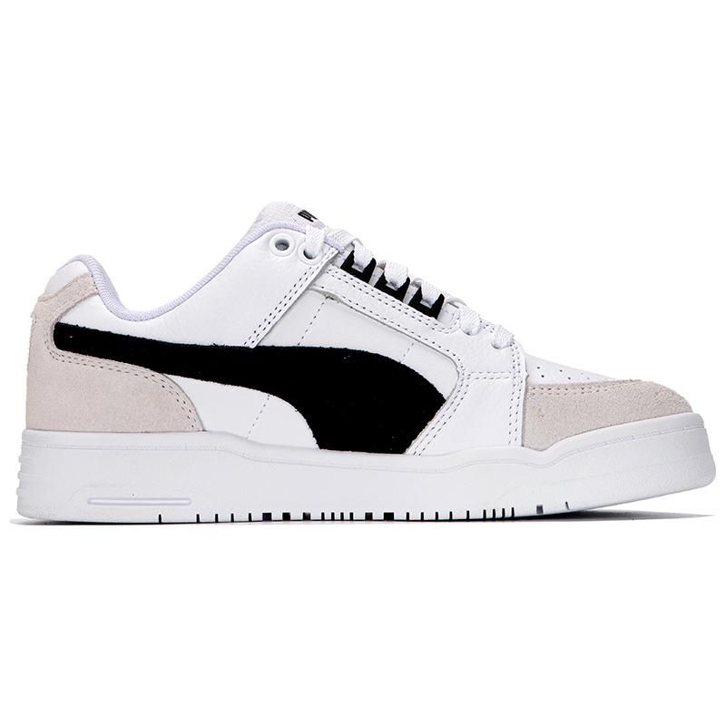 PUMA Slipstream Suede Sneakers White Black Unisex 385694-02