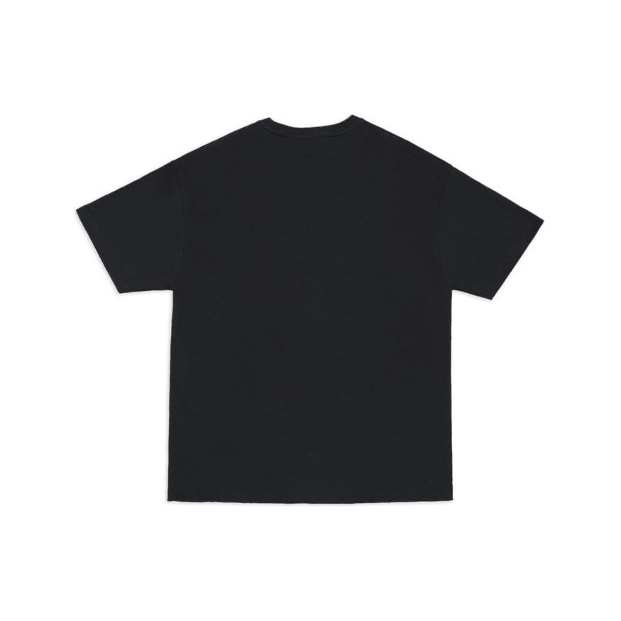 Li Ning X Bored Ape Collaboration SS22 Cartoon Pattern Small Logo Loose Short Sleeve T-Shirt Unisex Tops Black AHSSD75-1