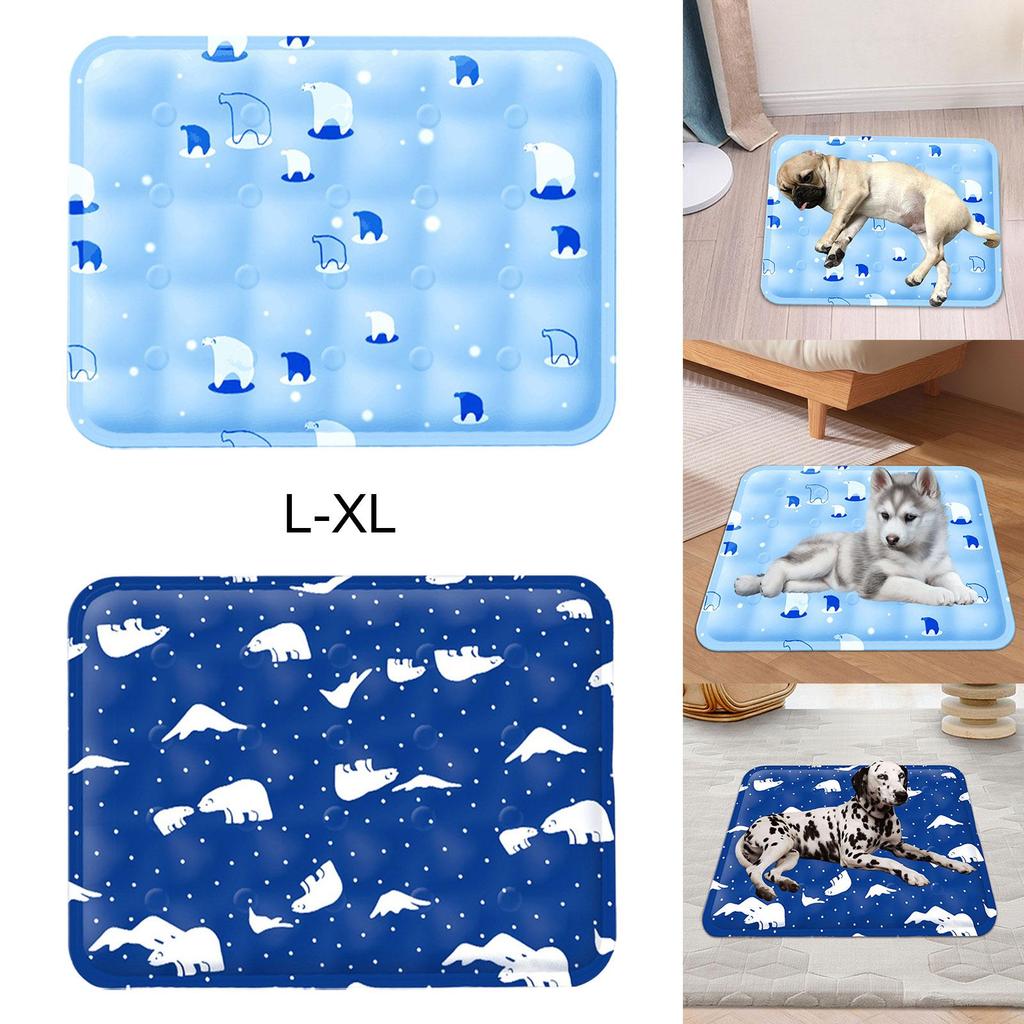 Cooling Mat for Dogs Pad Dog Bed Sleeping Puppy Hutch Home Travel