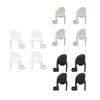 Pontoon Rail Hanger Flexible Use Boat Accessories Nylon Versatile Pontoon Boat Clips for 1in and 1.25in Rectangular Tube