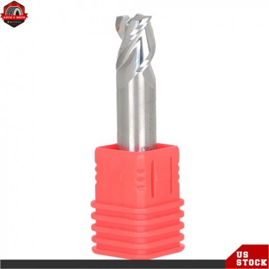3/8" 3 Flute 2" Ooverall Length End Mill 45 Degree Helix Carbide End Mill New