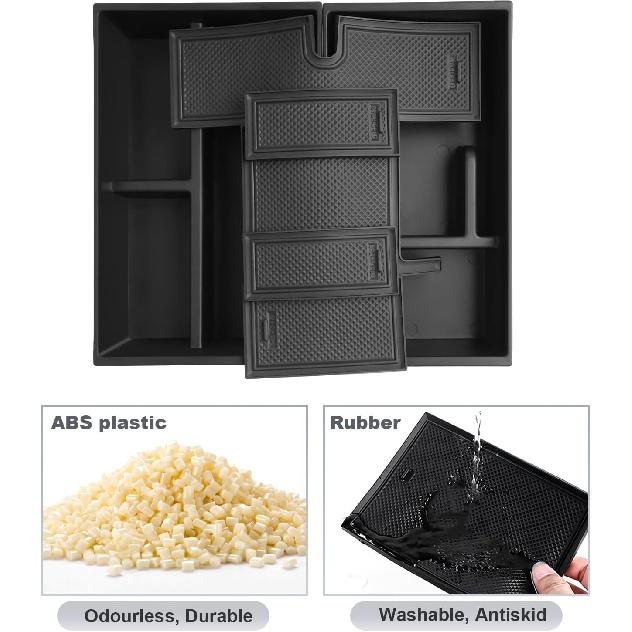 Applicable 2024 Toyota Highlander Dashboard Storage Bag 2024 Grand Highlander(Mixing)Console Tray 2024 Grand Highlander Accessories with Coin and