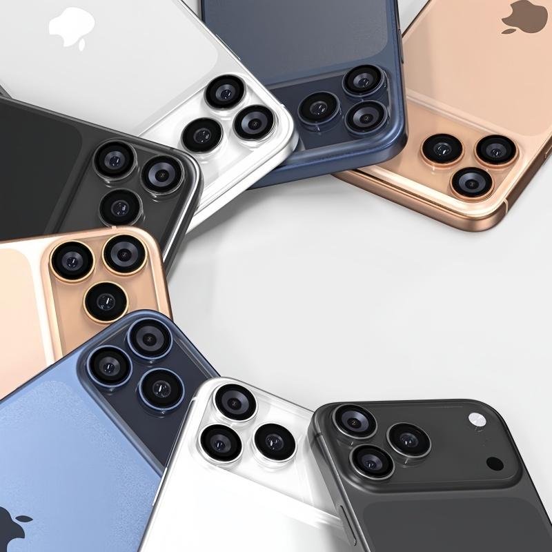 High Definition Lens Protective Film For iPhone17 17Air 17Pro 17ProMax Back Camera Tempered Glass Protector Case Easy To Install