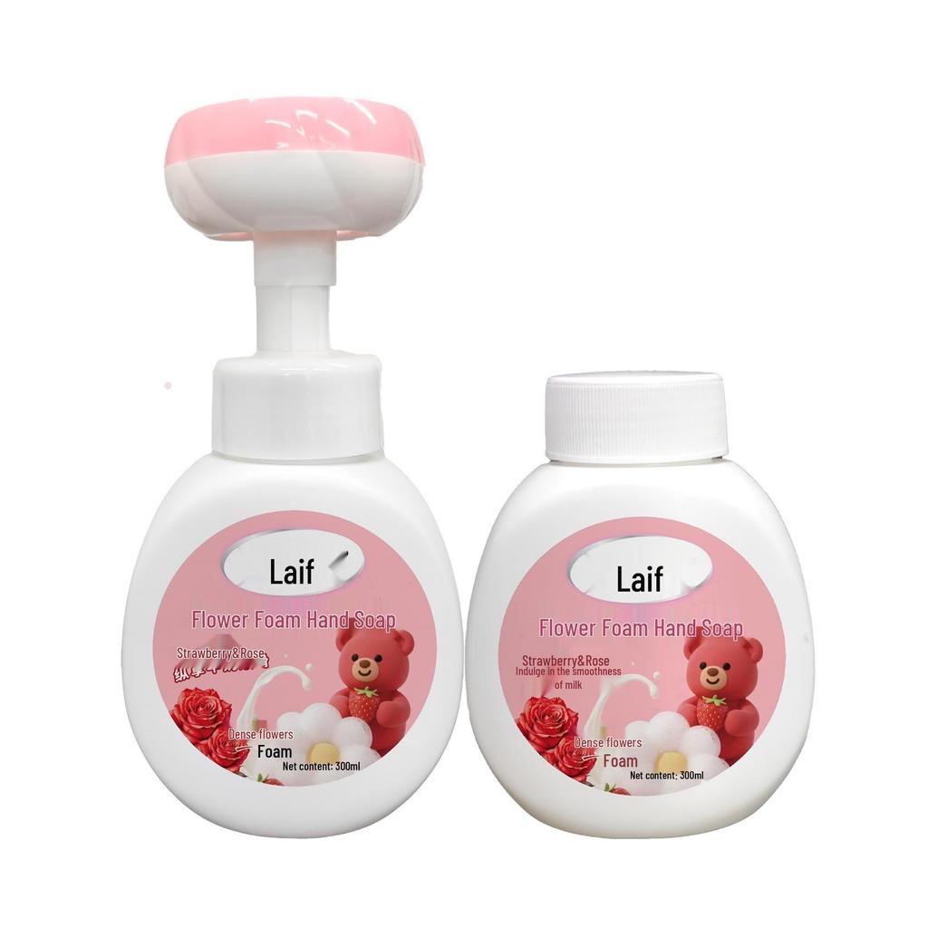 Foam Flower Antibacterial Hand Soap - Long-Lasting Fragrance, Gentle for Kids, Whole Box Batch