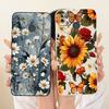 For Tecno Pop 4 LTE / Pop 4 Air Cute Cat Flower Cartoon Phone Case For Tecno Pop4 Lte 4Air Shockproof Soft Silicone Bumpers