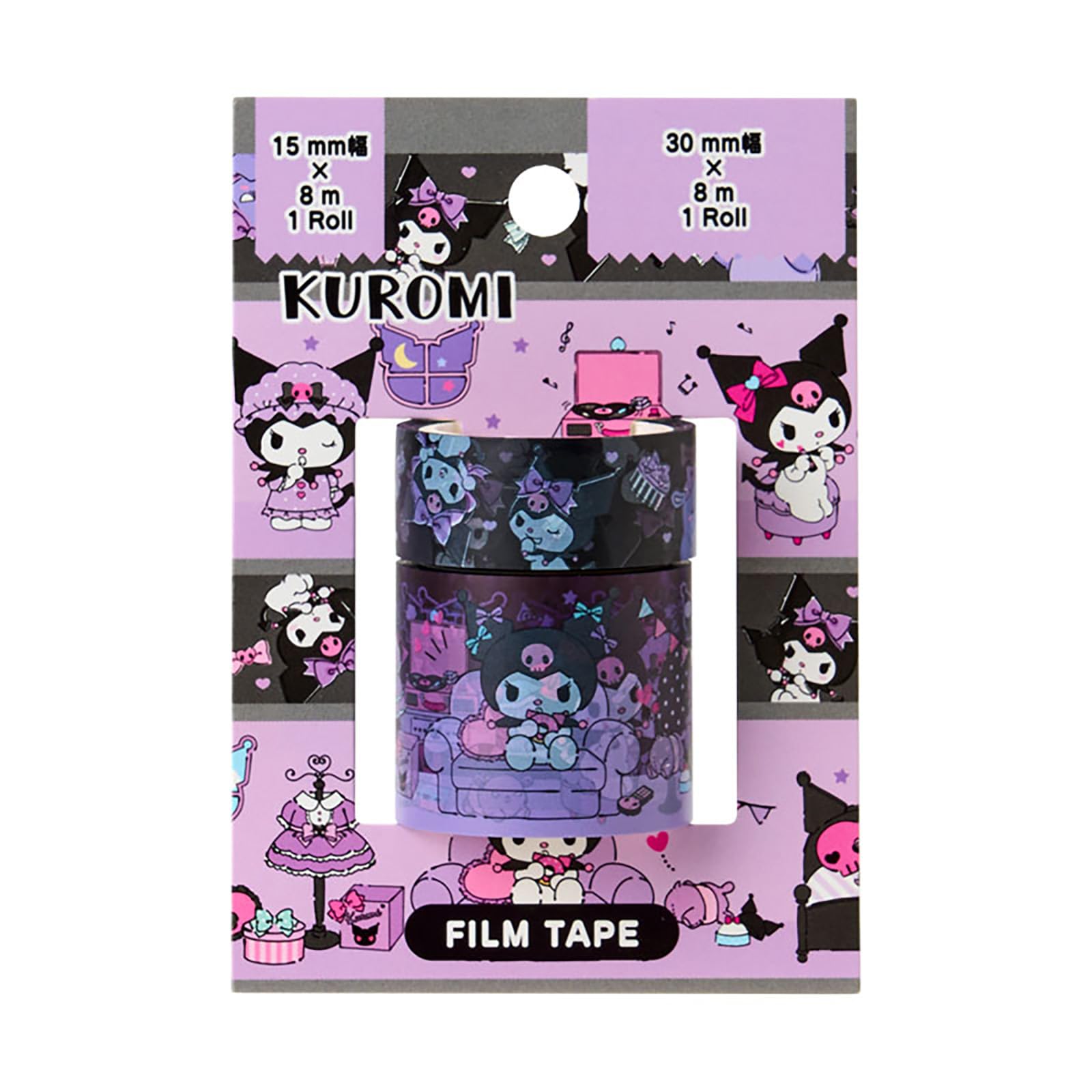 Sanrio Kuromi Film Tape of 585980 (Set 2)