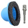 Wheel Hub Grinder Machine Disc With 1/2inch Extension Rod For Replacing Wheel Rims Cleaning Wheel Hubs Car Maintenance Tool