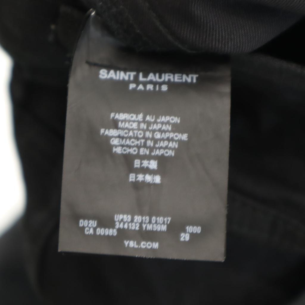 SAINT LAURENT made in Japan Denim pants w29 black Men's Used