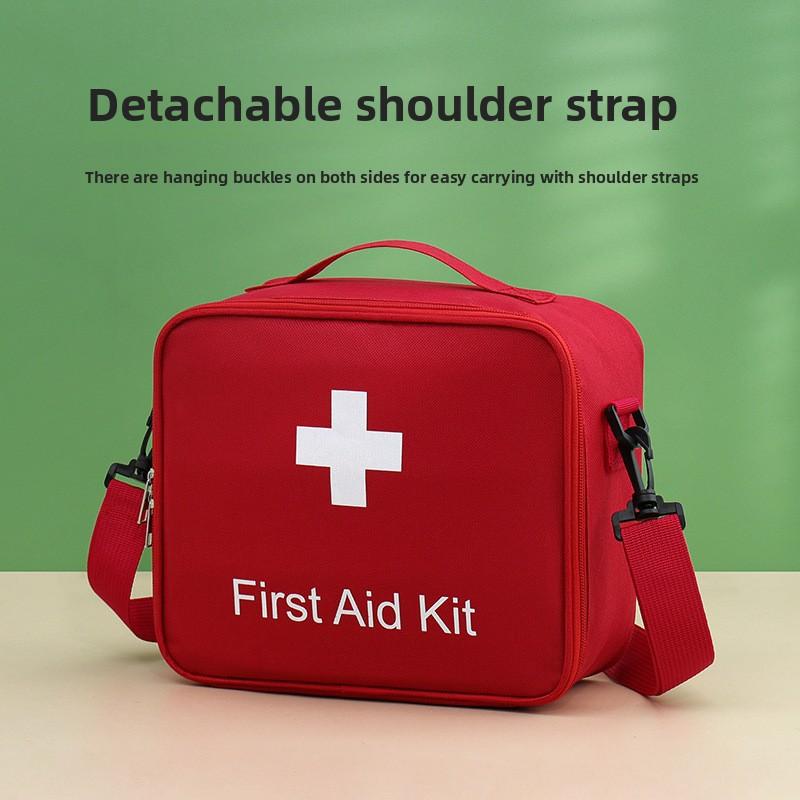 Portable Medicine Storage Bag for Home and Travel, Large Capacity Medical and Family Medicine Box/medicine Bag