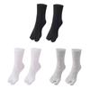 1-10Pair Japanese Style Two Finger Socks Unisex Clog Socks Polyester Toe Separation Socks Kimono Flip Flop Sandal Split Toe Sock