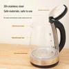 Large Capacity Glass Electric Kettle with Borosilicate, Auto Power-off & Dry-burn Protection